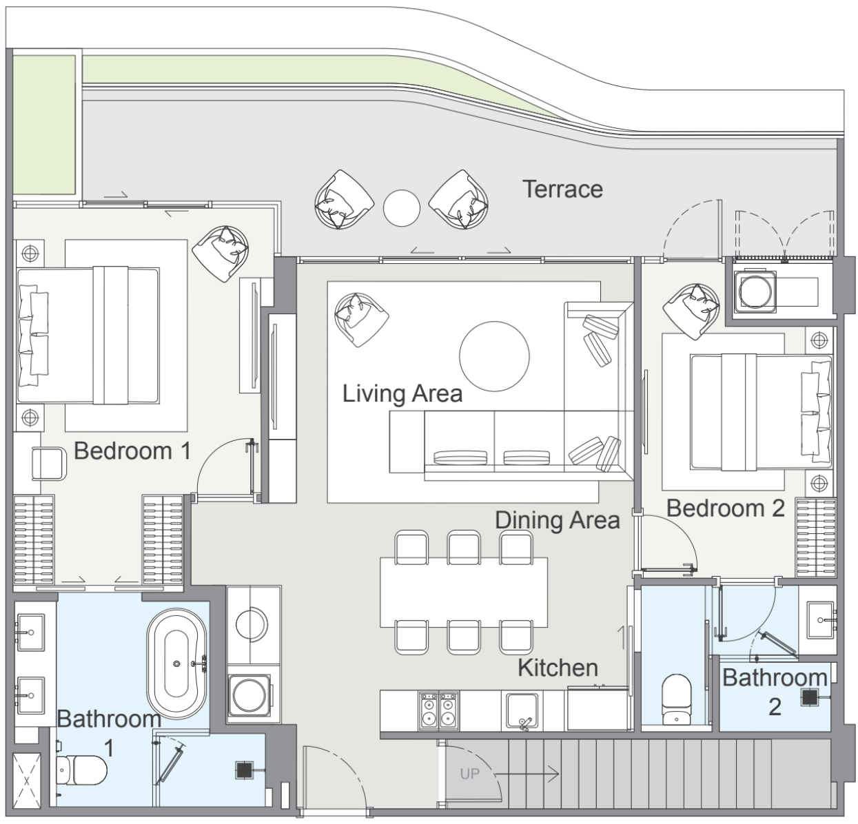2 BR