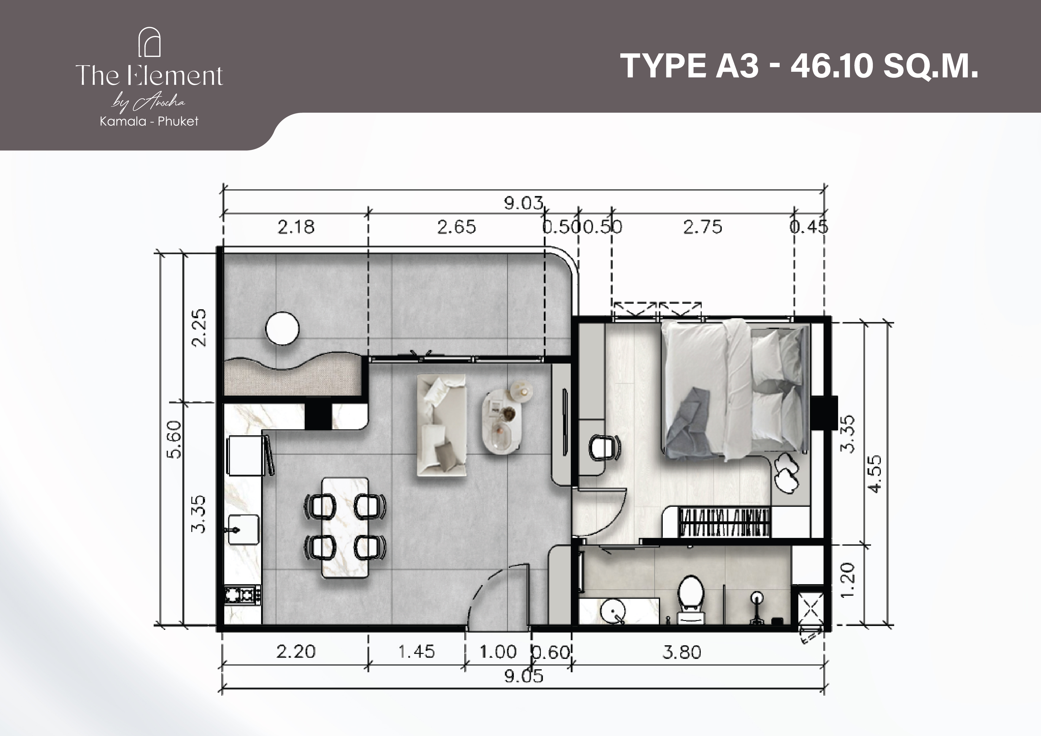 1 BR