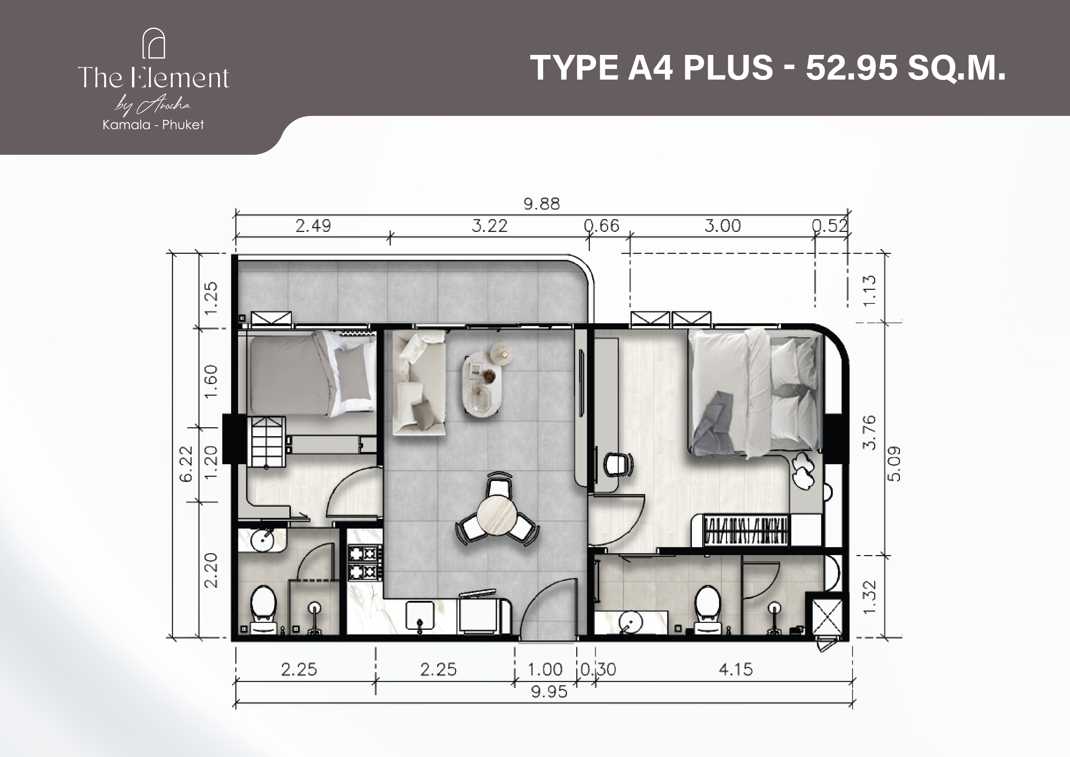 2 BR