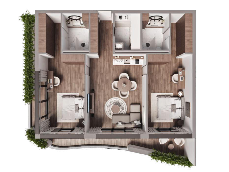2 BR