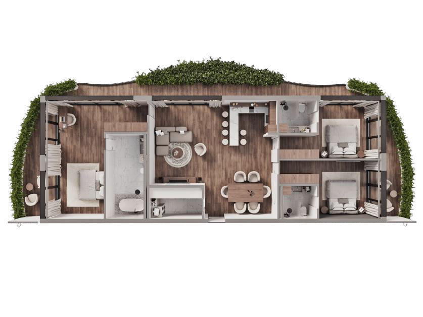 3 BR