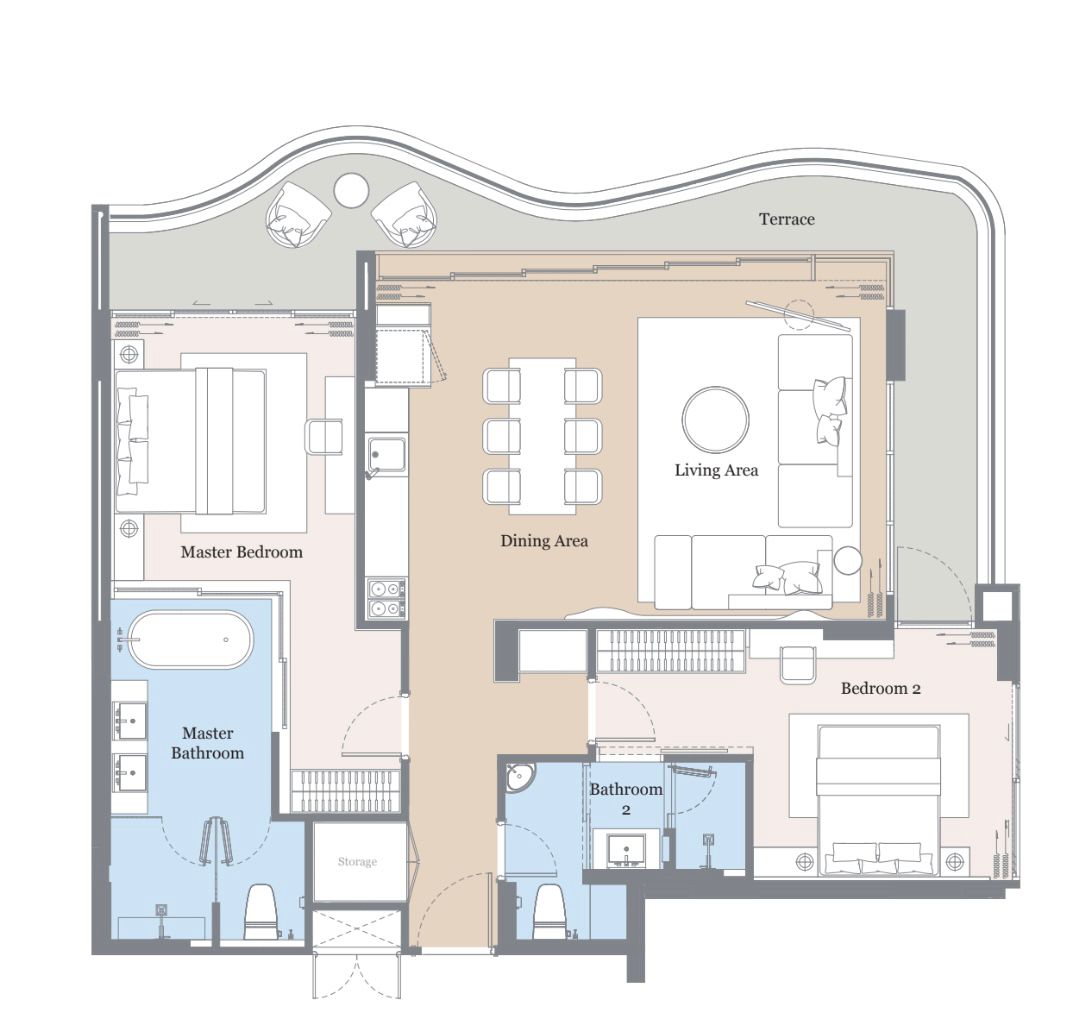 2 BR