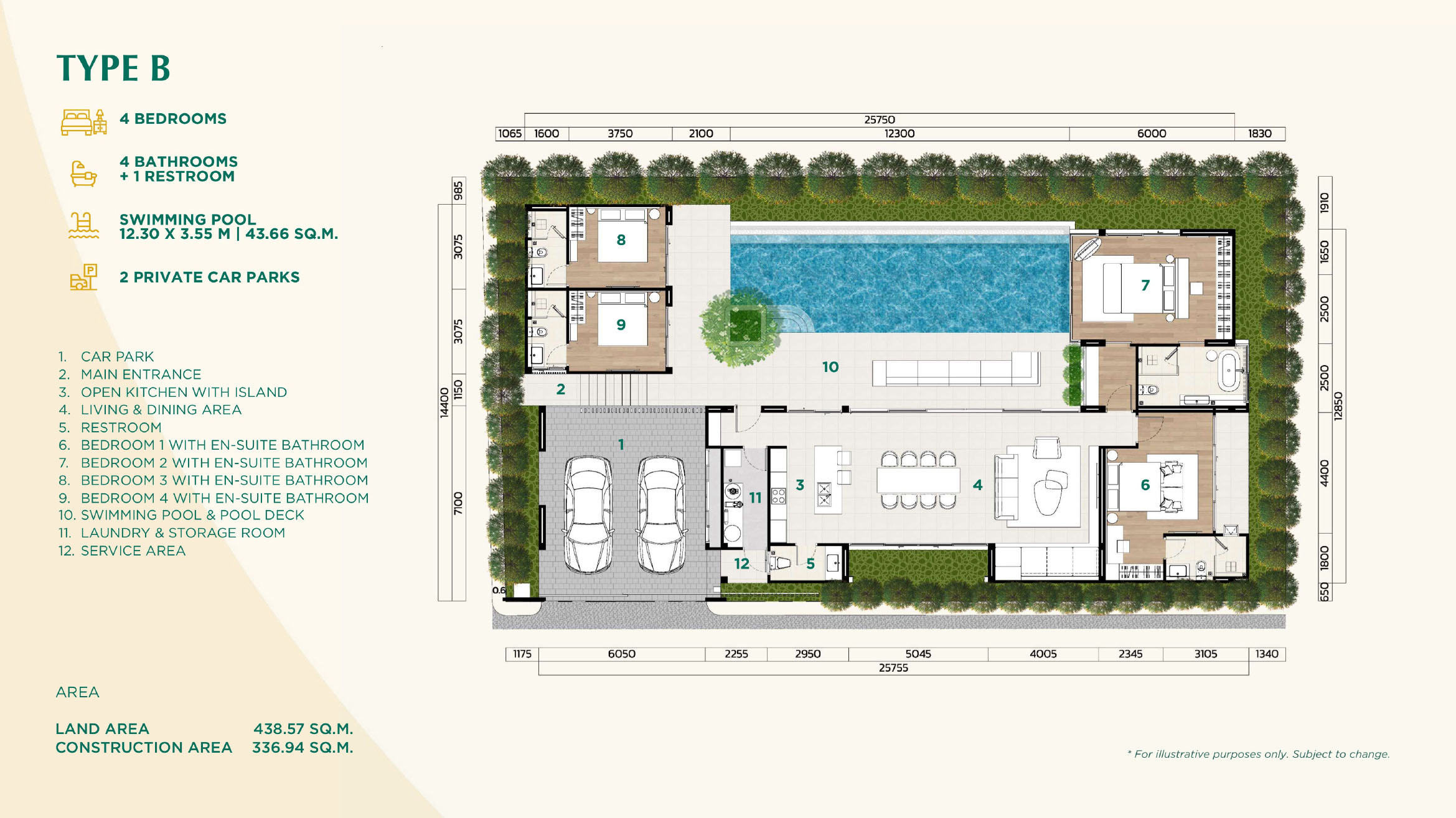 4 BR