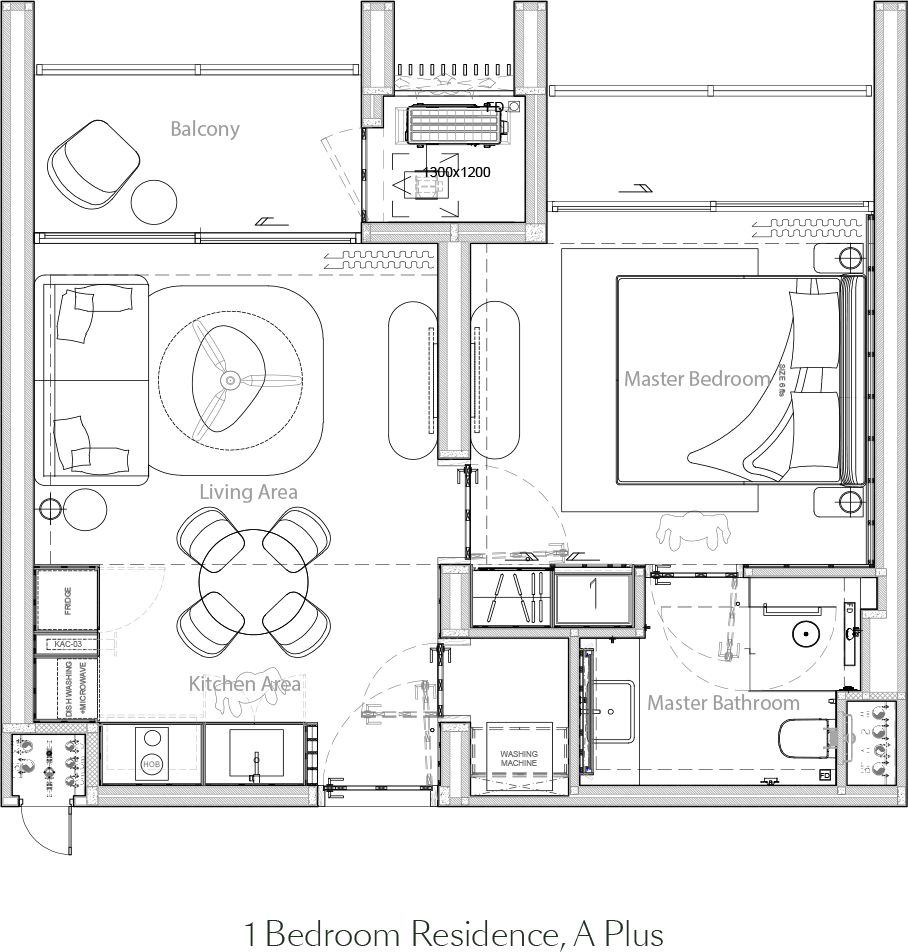 1 BR