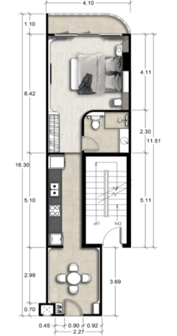 1 BR