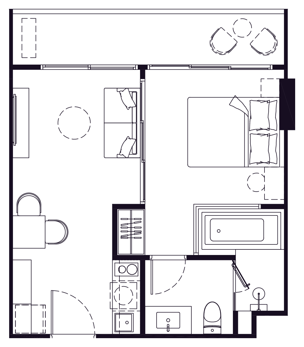 1 BR
