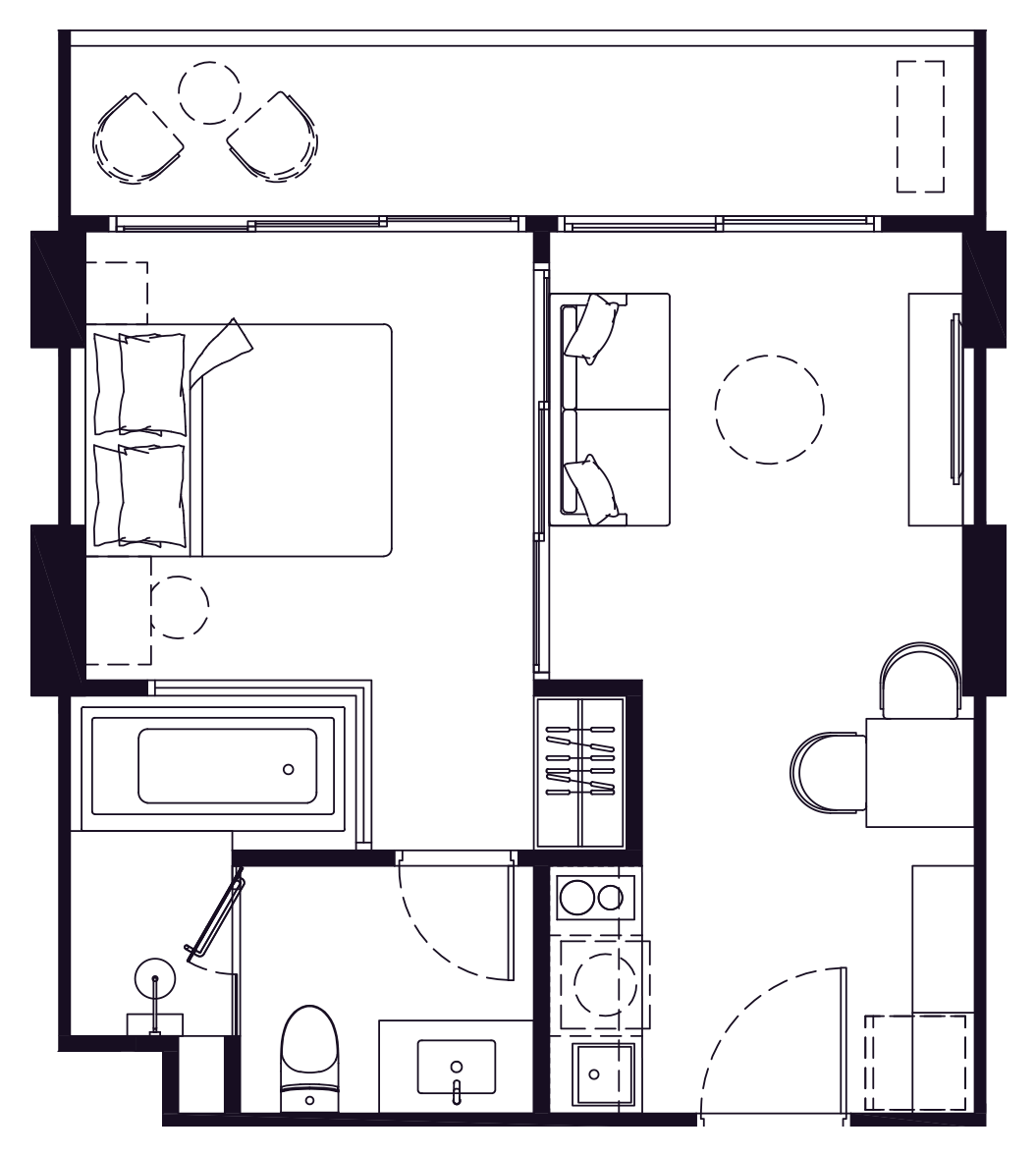 1 BR