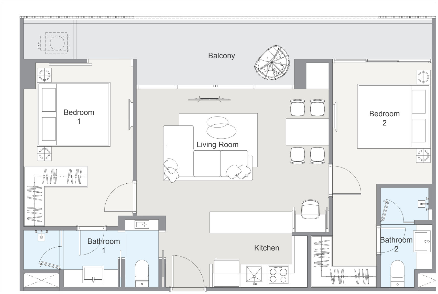 2 BR